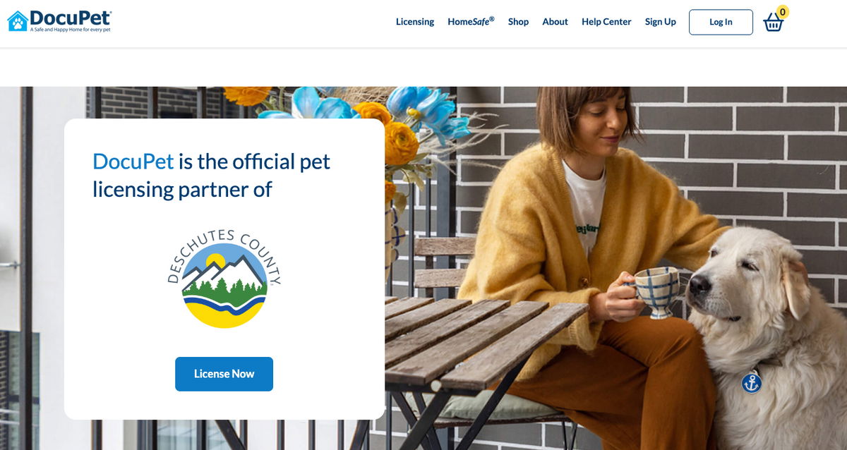 Deschutes County moves online dog licensing program to user-friendly platform