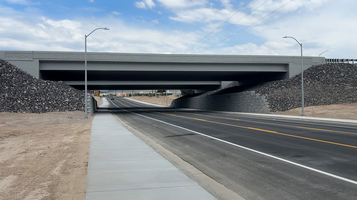 Chubbuck Road underpass reopens ahead of holiday weekend