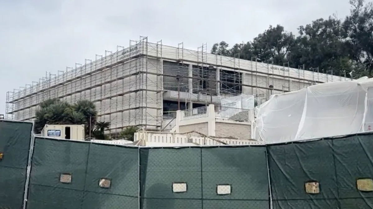 Athletic Building Coming Down at SBCC to Make Way for State-of-the-Art Replacement