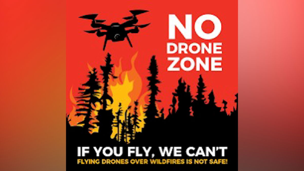 Pocatello Fire Department Warns: A drone in the sky will ground all firefighting aircraft