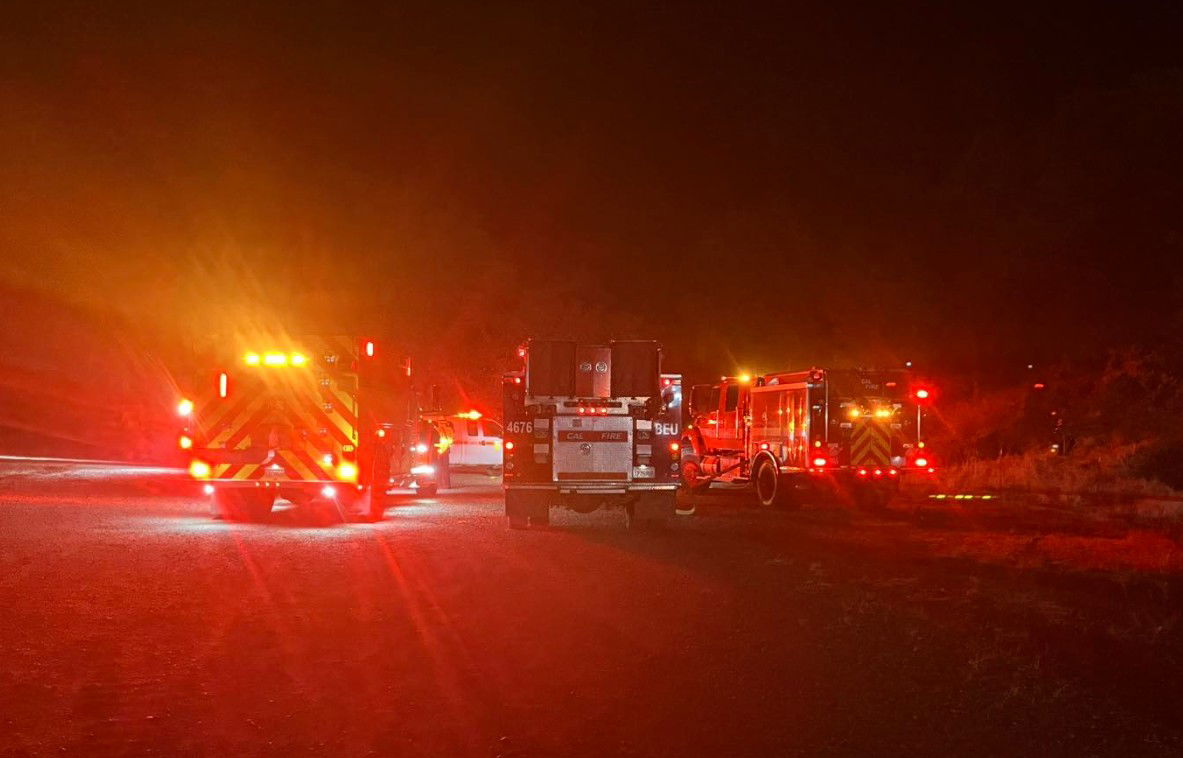 Cal Fire knocks down vegetation fire near Paicines