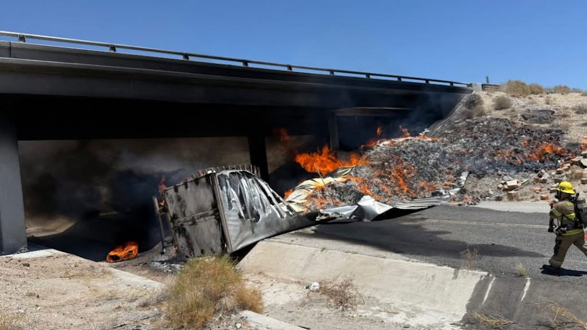 One person dead after tractor-trailer overturns near Cactus City