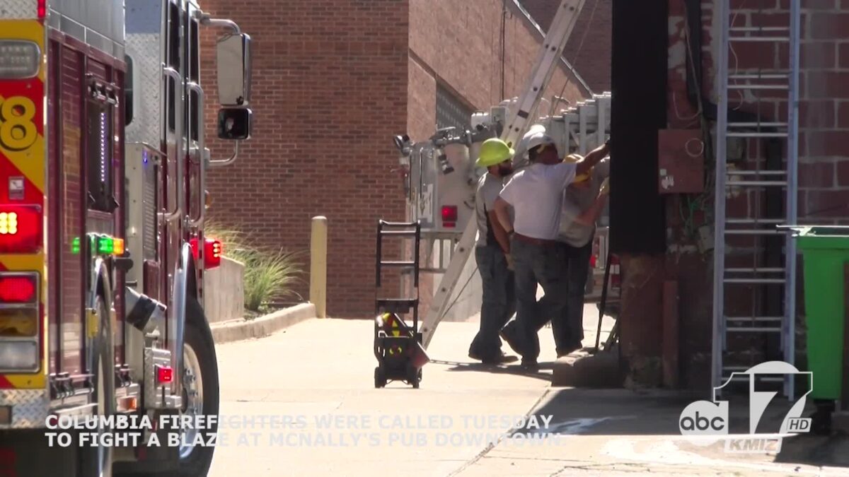 Fire investigation continues after downtown Columbia’s McNally’s pub catches fire