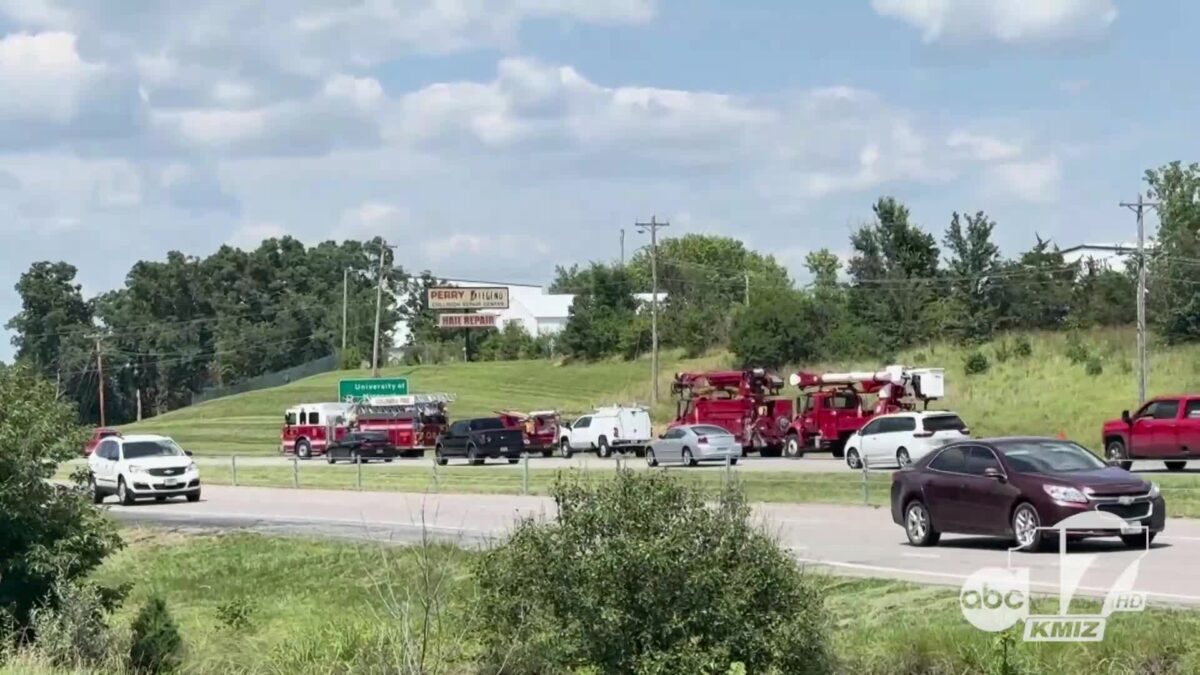 Downed electric line leads to temporary closure of Highway 63 in Columbia