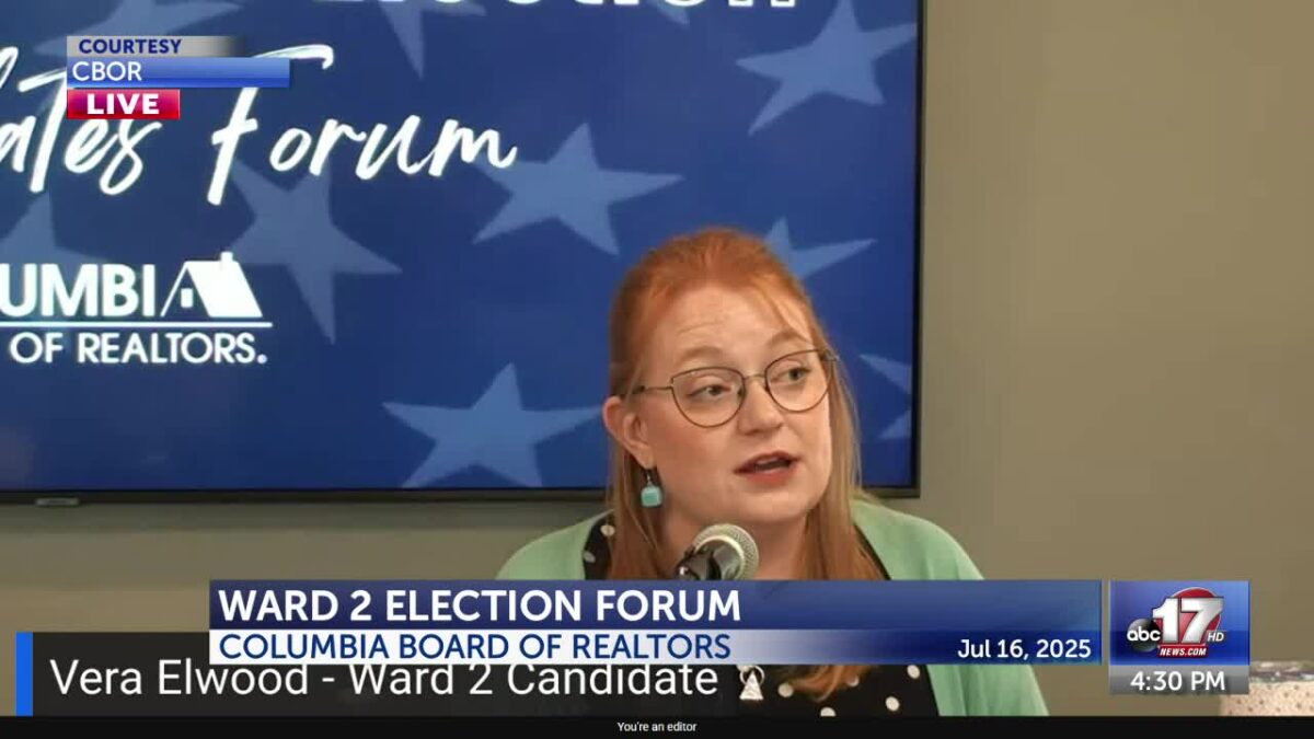 WATCH: Columbia Realtors host Second Ward election forum