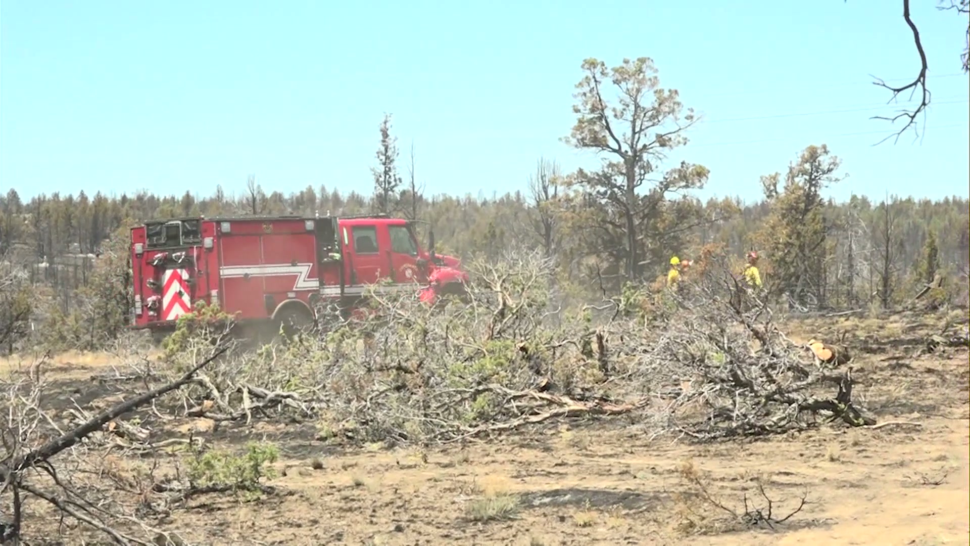 Crook County community dedication helping to support unwavering firefighting efforts in Highland Fire
