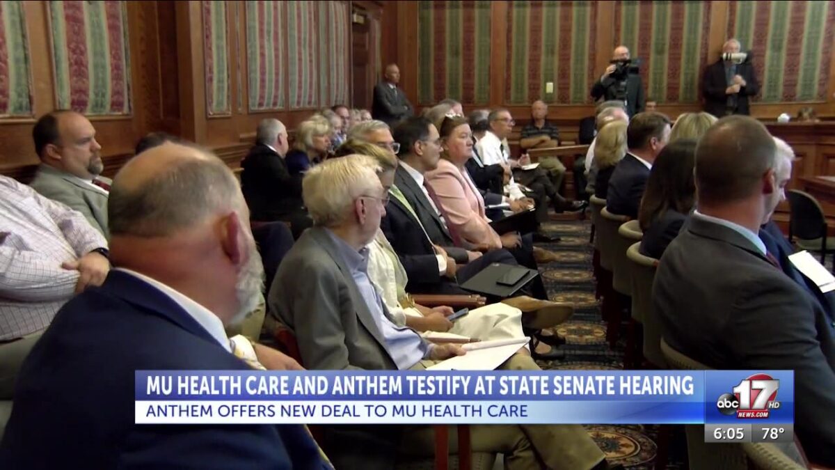 Anthem claims ‘initial progress has been made’ with MU Health Care following Senate committee hearing Monday