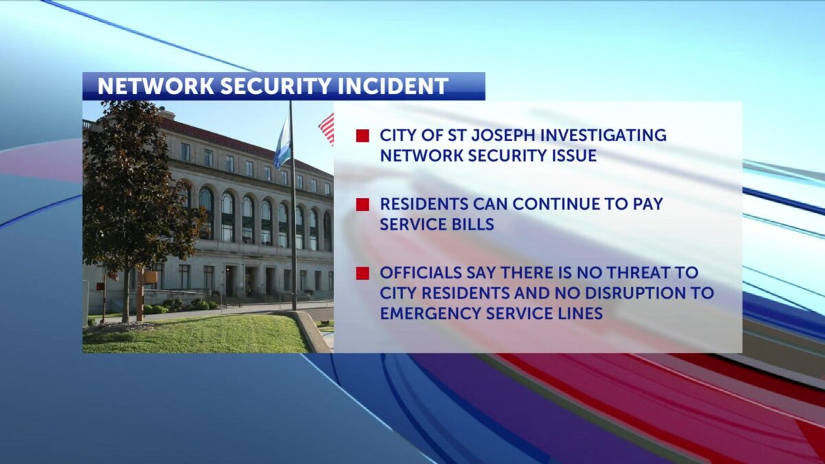 City Manager addresses network security incident