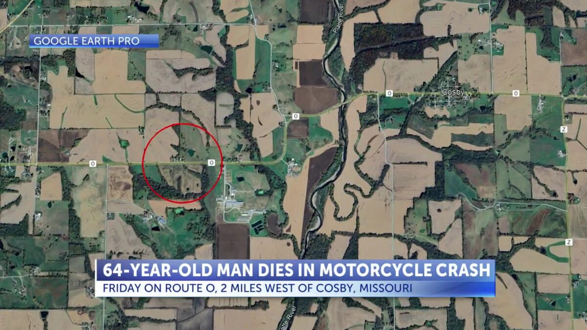 One man dead after hitting a deer in Andrew County