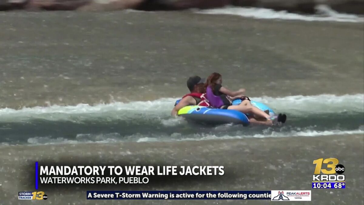 Pueblo to make it mandatory for everyone to wear a life jacket at Waterworks Park
