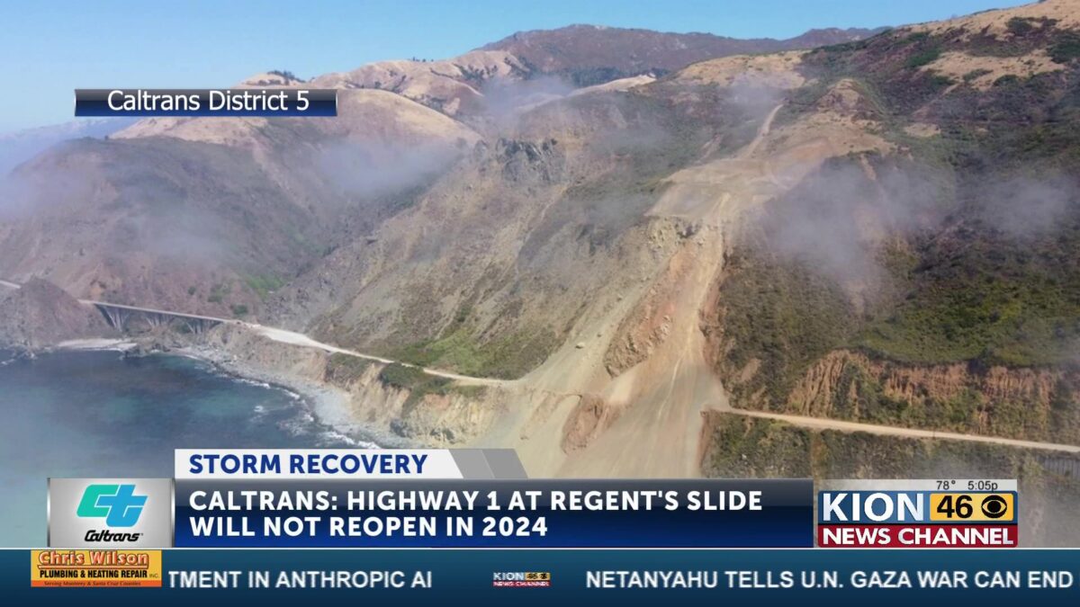Regent’s Slide reopening date announcement expected in September