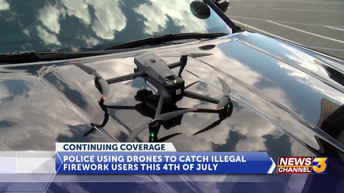 Indio police using drones to catch illegal firework users this Fourth of July