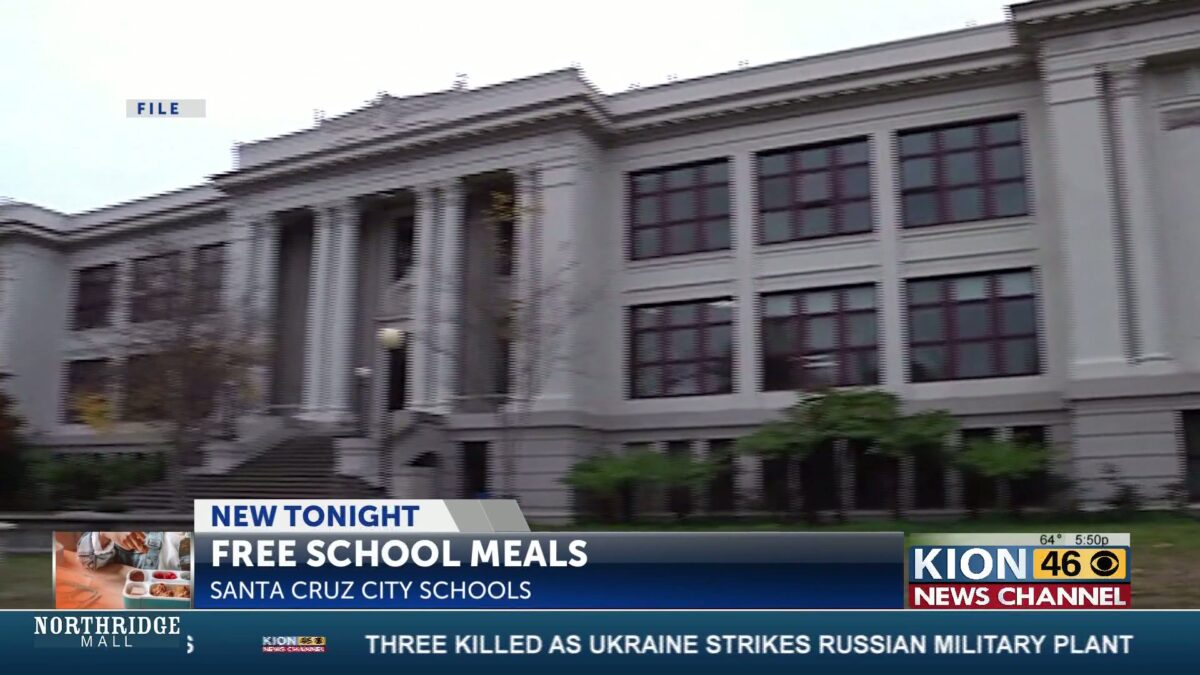 Santa Cruz City Schools brings back free school meals for the upcoming school year