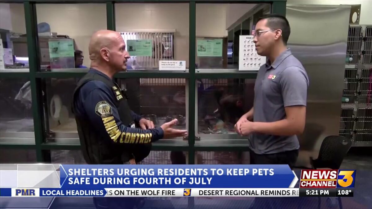 Shelters urging residents to keep pets safe during Fourth of July