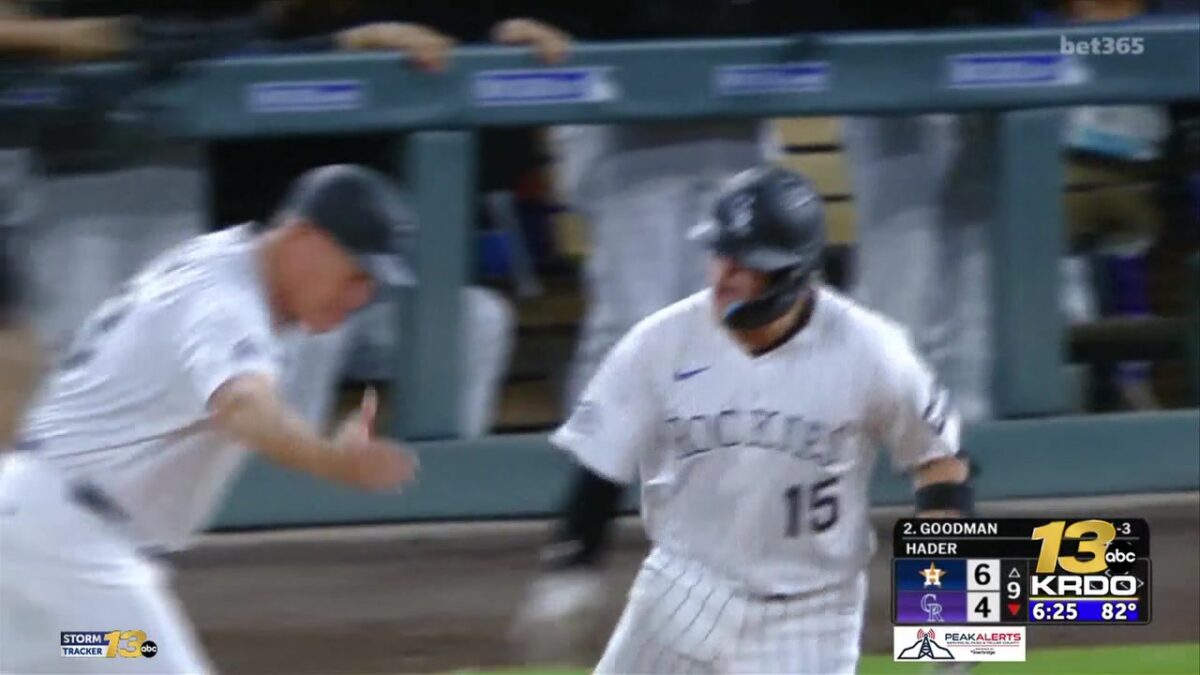 Rockies catcher Hunter Goodman named to the National League All-Star team