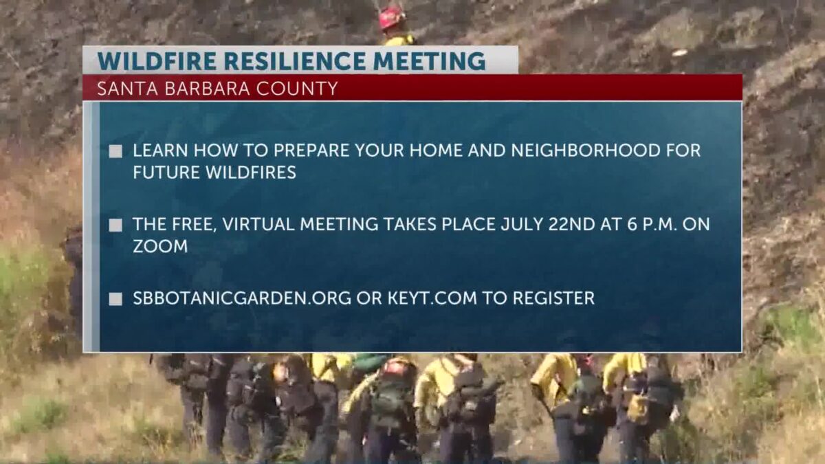 Santa Barbara Botanic Garden to Host Wildfire Prep Free Virtual Forum
