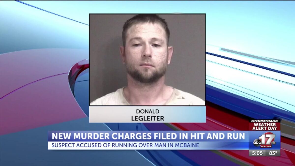 Murder charge added after motorcyclist hit