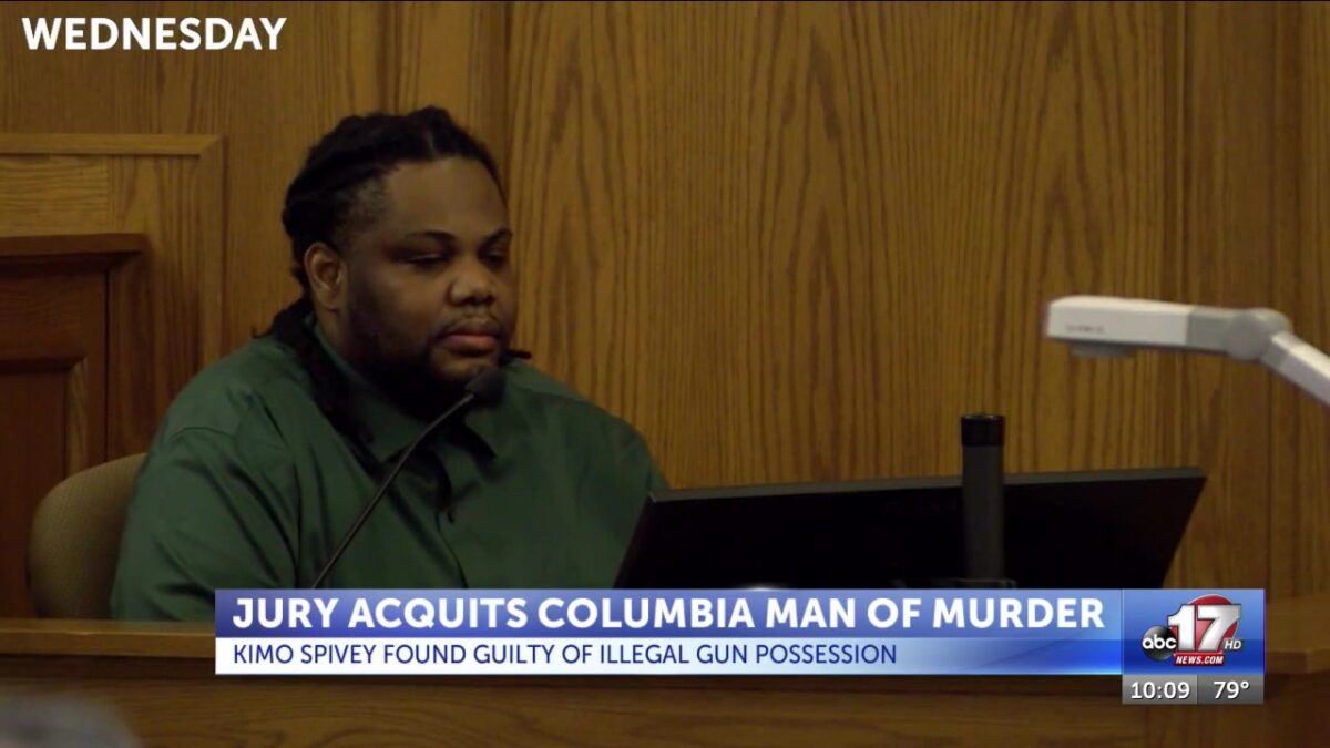 Jury acquits Columbia man of murder
