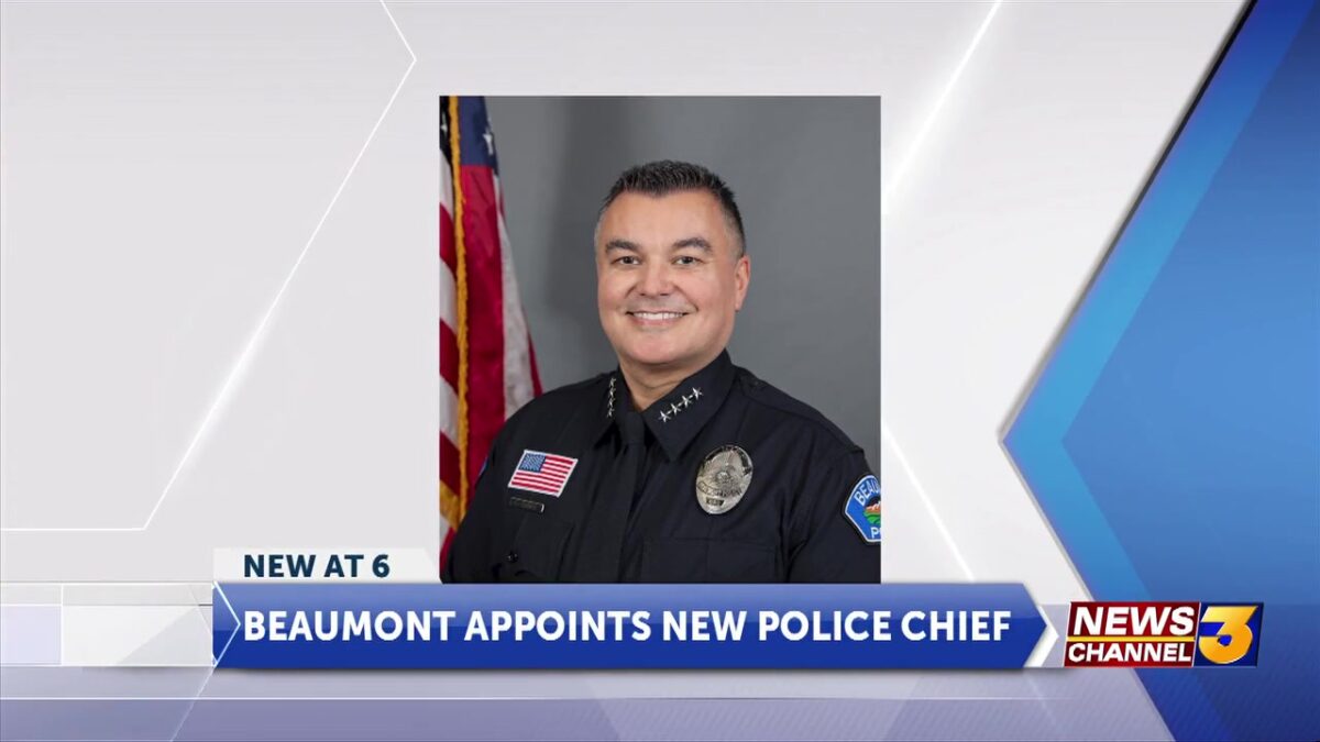 Christopher Ramos named new chief of Beaumont Police Department
