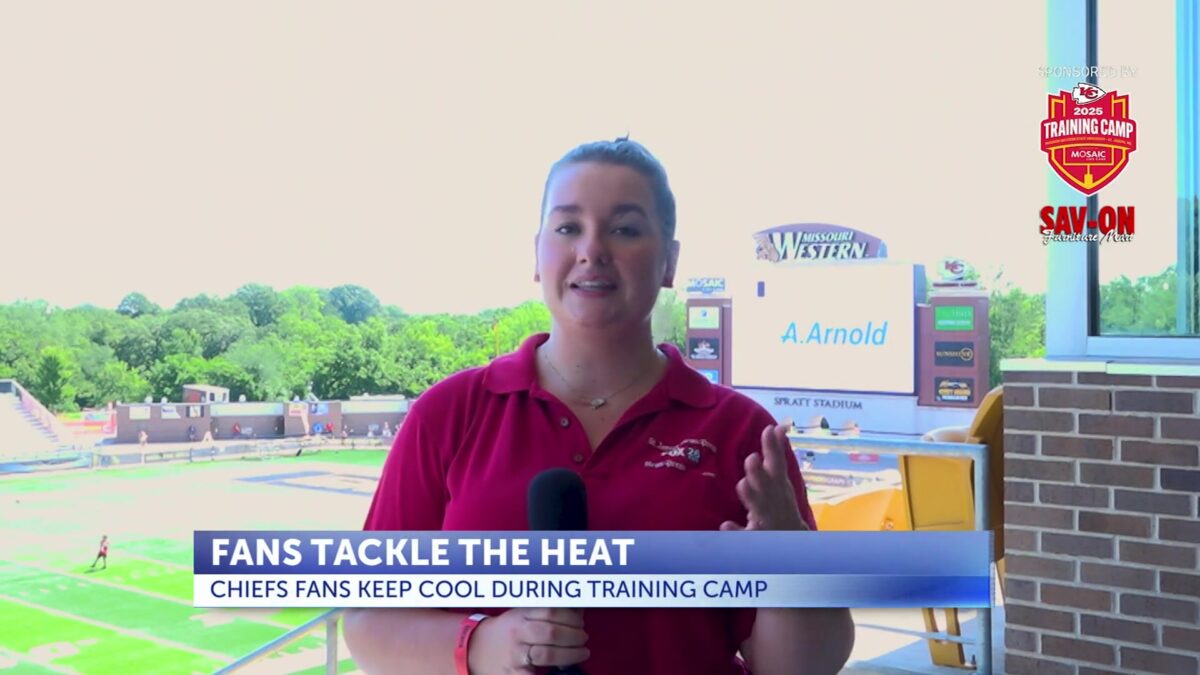 Fans prepare to ‘beat the heat’ at Chiefs Training Camp