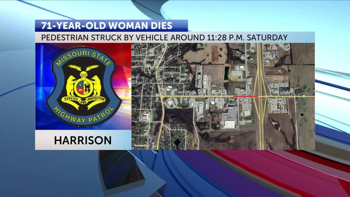 Pedestrian killed in Harrison County crash