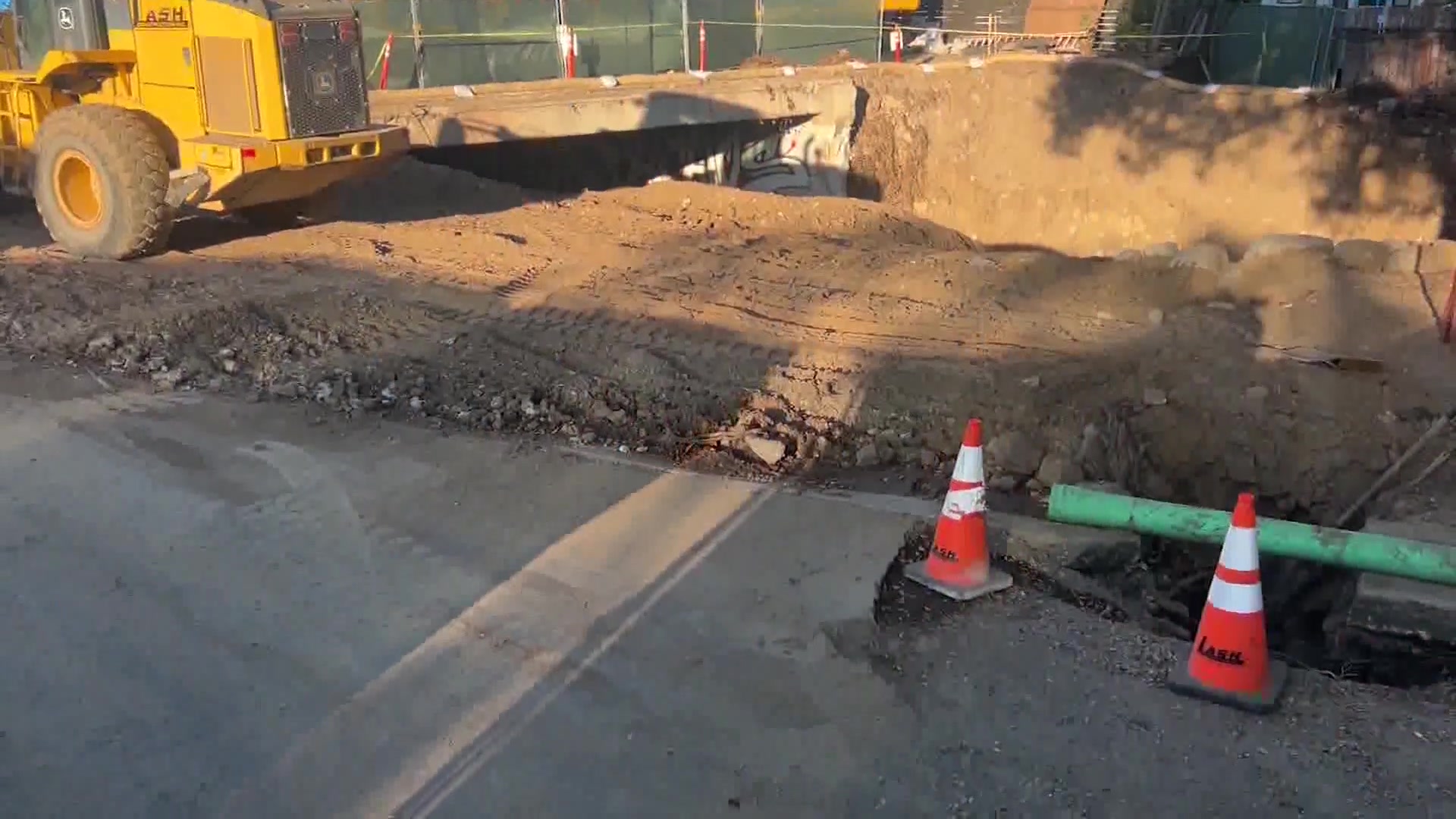 Emergency communications back online following repairs to severed line at construction site