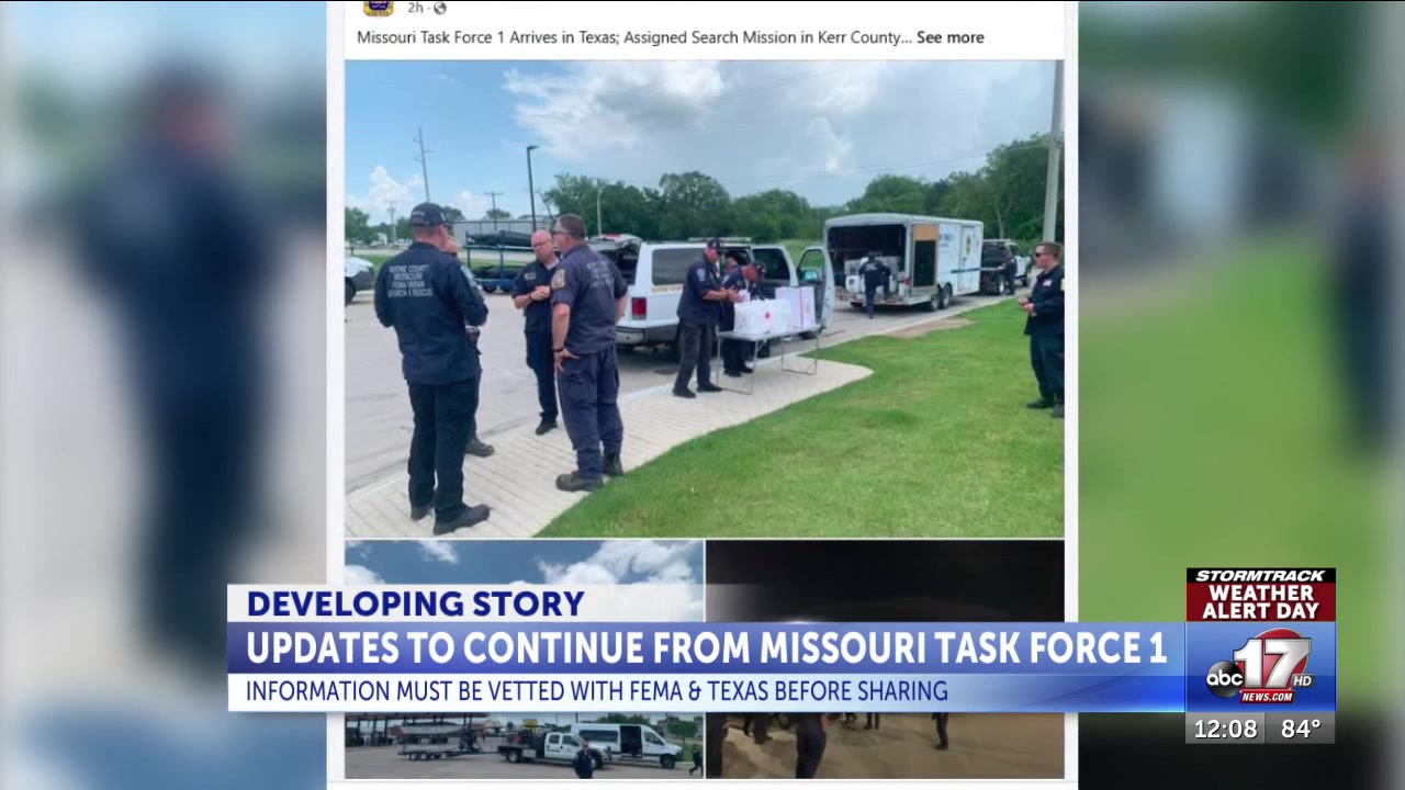 Task Force 1 mission continues in aftermath of Texas floods