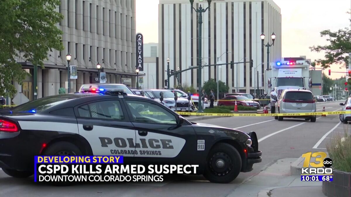 Man dies in police shooting overnight in downtown Colorado Springs