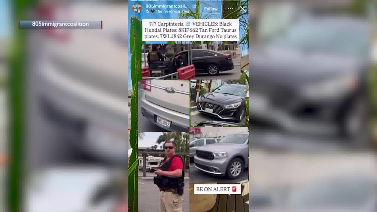 Video of ICE raid in Carpinteria Shared on Social Media