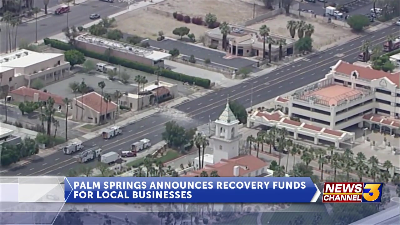 Palm Springs announces fund to aid businesses impacted by bombing