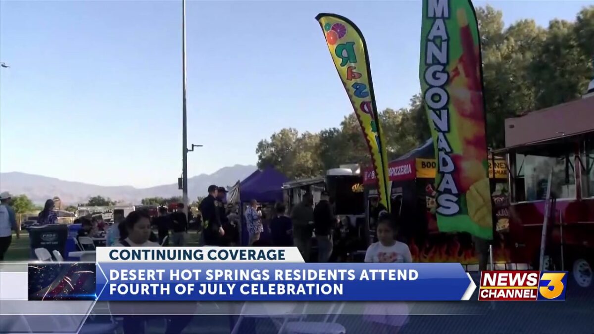 Desert Hot Springs residents attend Mission Springs Park Fourth of July event