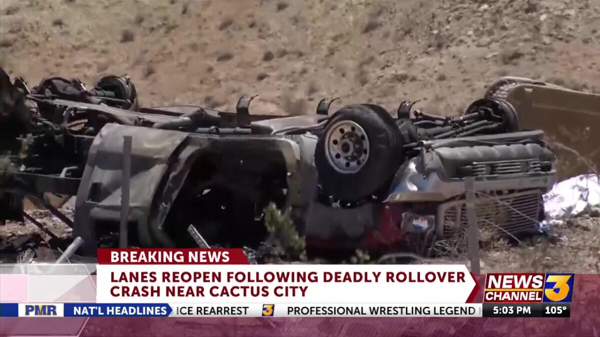 Coroner identifies victims in double-fatal car crash on eastbound I-10