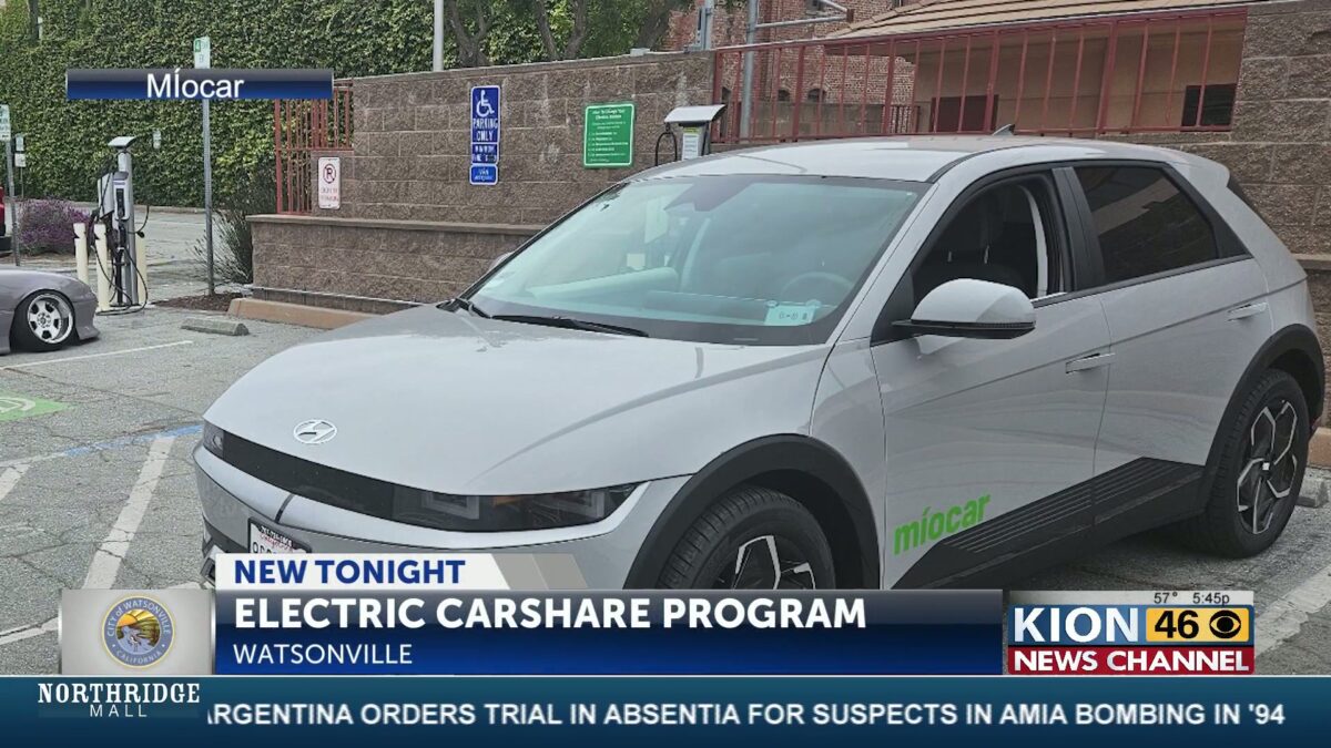 Electric cars coming to Watsonville in new shared ride program