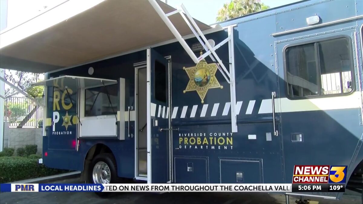 Riverside County unveils mobile probation units to reach unhoused