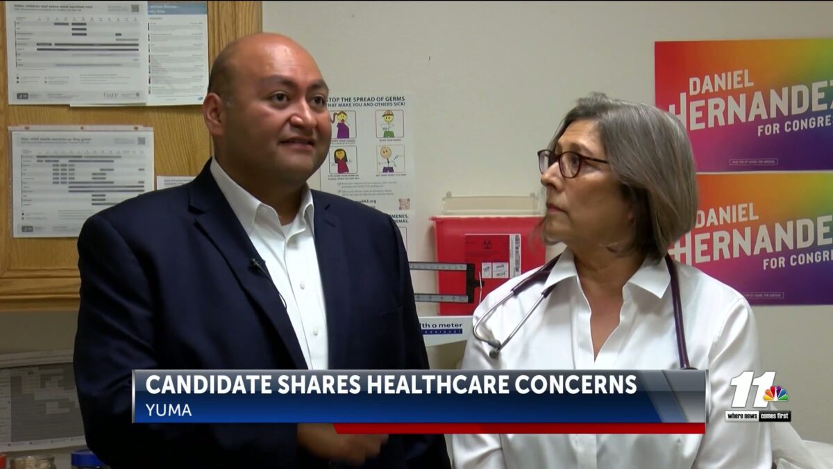 Daniel Hernandez holds press conference in Yuma