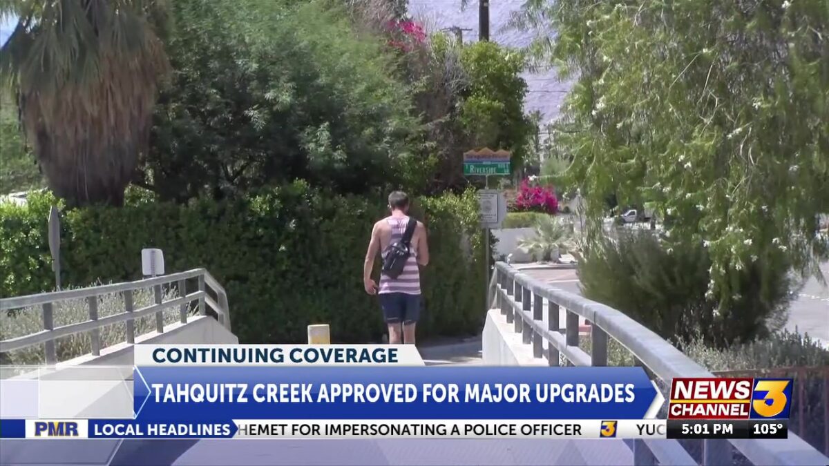Tahquitz Creek trails approved for major landscape upgrades
