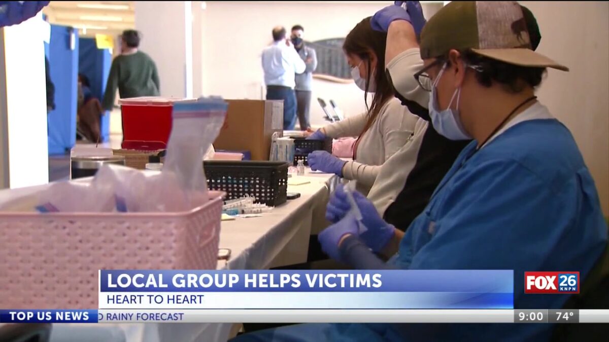 International organization working to send vital supplies to Texas flood victims