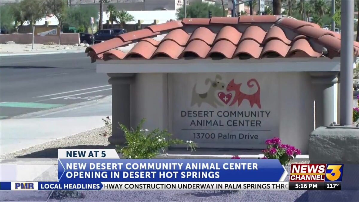 Desert Hot Springs has high hopes for new Desert Community Animal Center