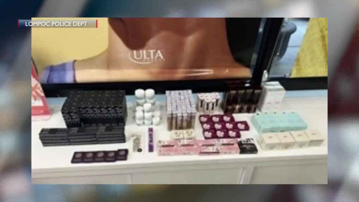 Lompoc Police Department make felony arrest at Ulta Beauty in Lompoc