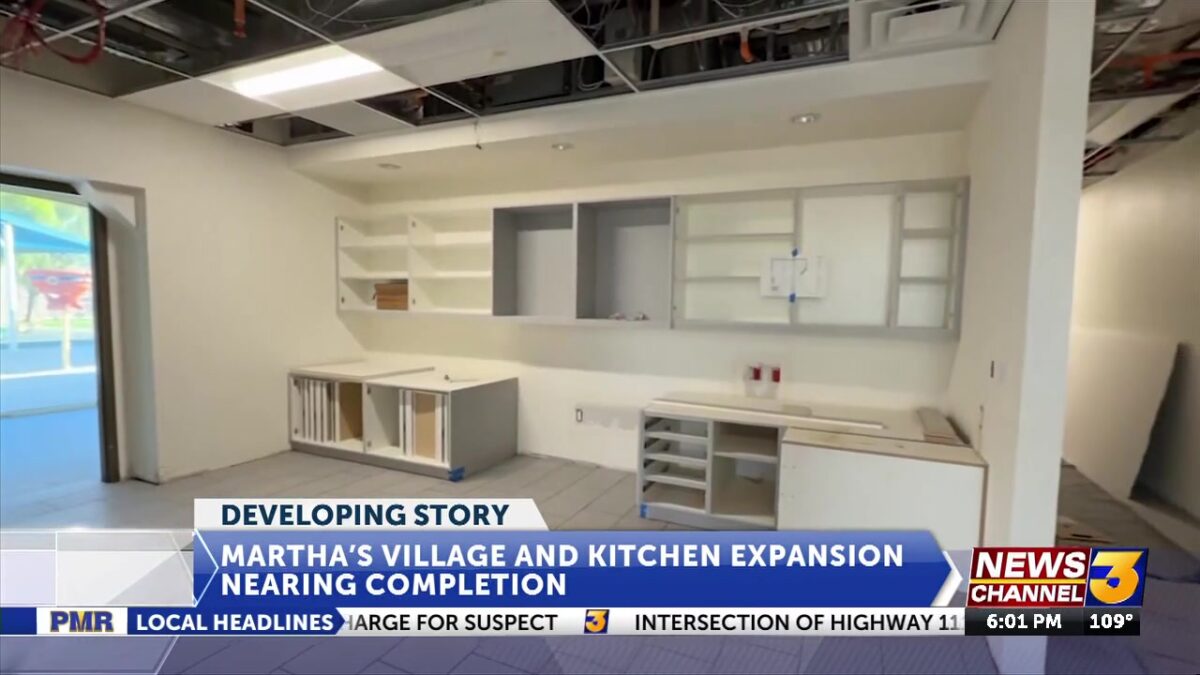 Martha’s Village and Kitchen Child Development Center expansion nearing completion