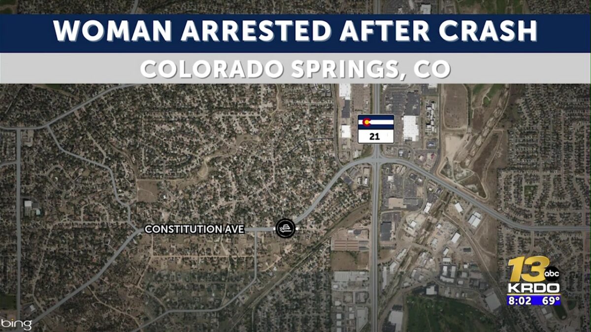Colorado Springs crash leads to shooting arrest