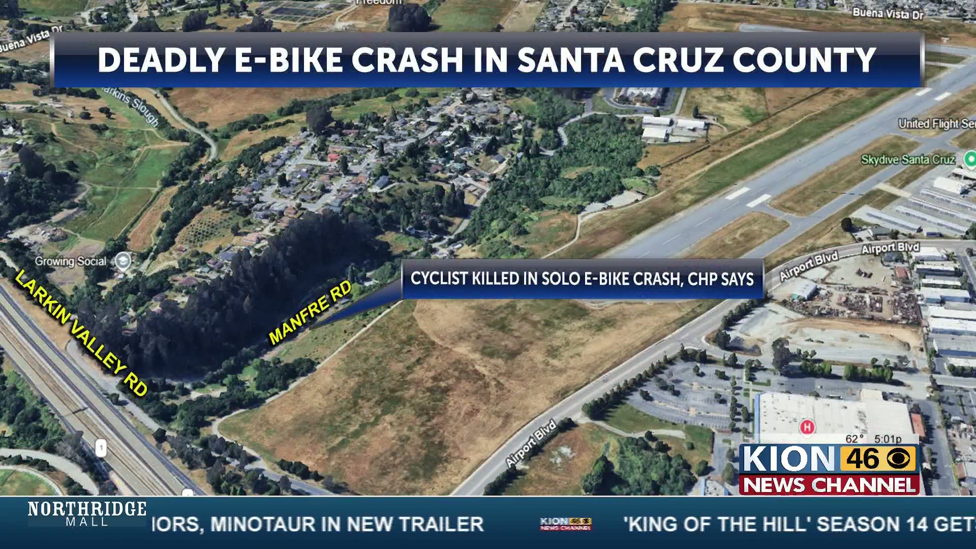 Soquel man killed in Santa Cruz County e-bike crash