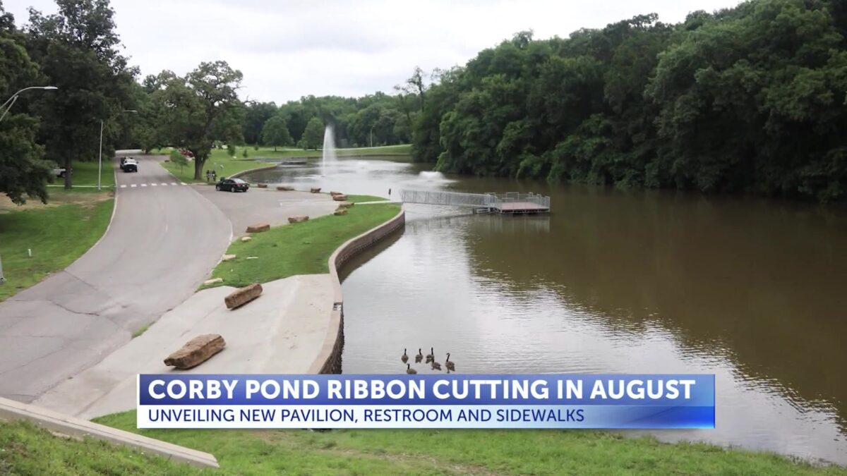 City sets ribbon-cutting ceremony in August for new Corby Pond upgrades