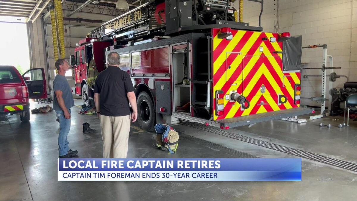 Local fire captain retires after 28 years