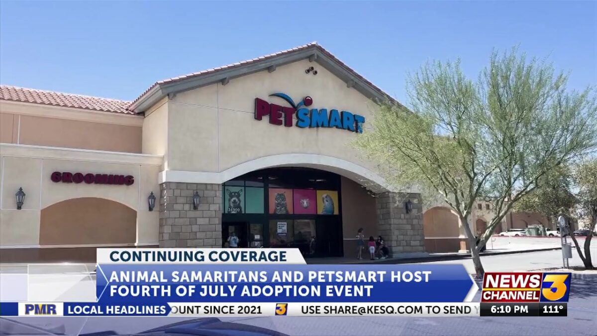 Animal Samaritans teams up with PetSmart for Fourth of July Weekend Adoption event