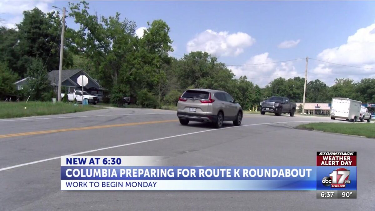 Columbia Public Works to build roundabout on busy Route K