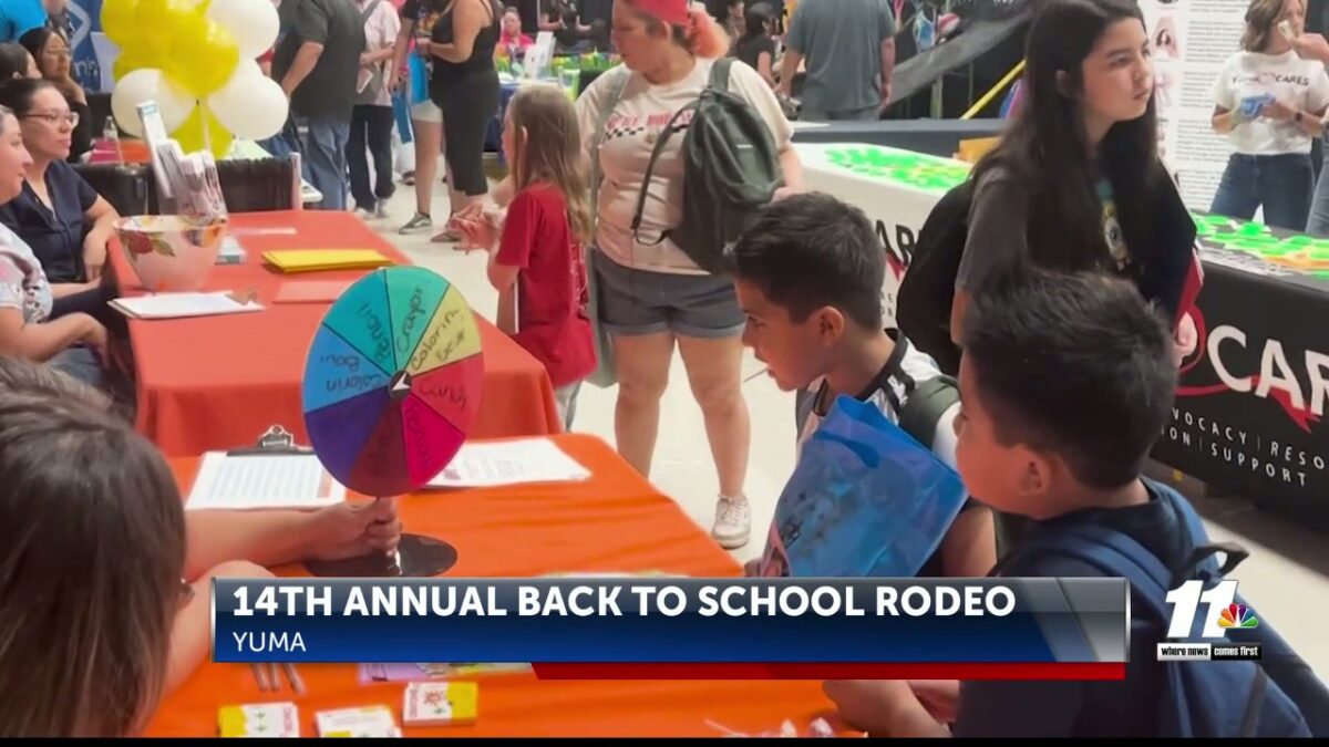 City of Yuma hosts 14th Annual Back to School Rodeo