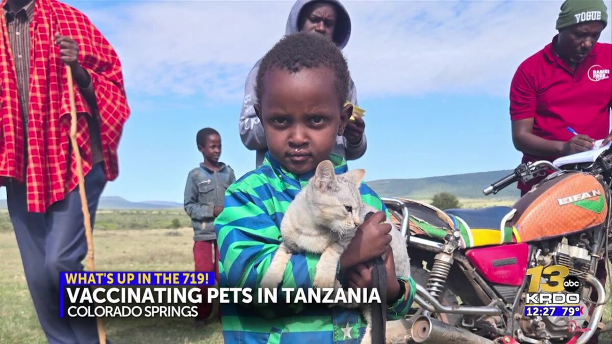 Local veterinarian returns from trip vaccinating animals in Africa