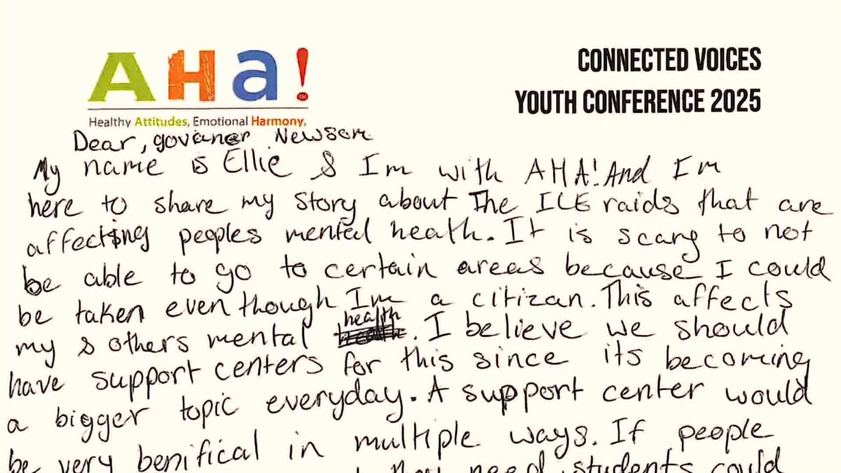 Santa Barbara Teens of AHA! Get Surprise Call from California’s First Partner Jennifer Siebel Newsom