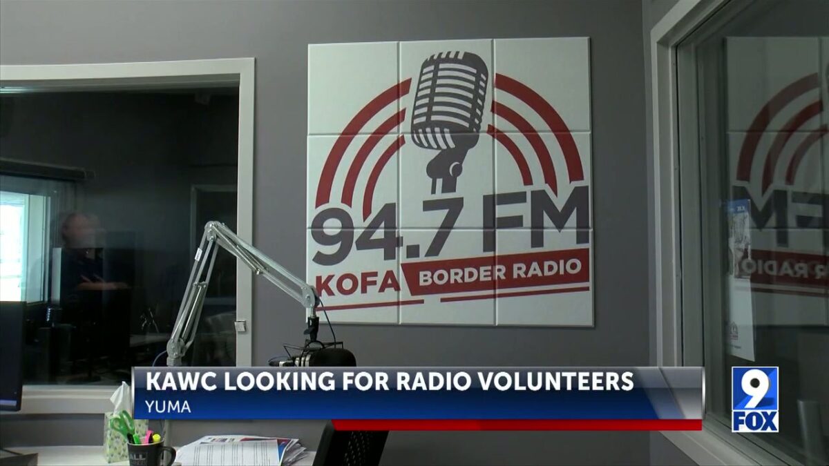 KAWC seeks volunteers to host music programs for KOFA Border Radio